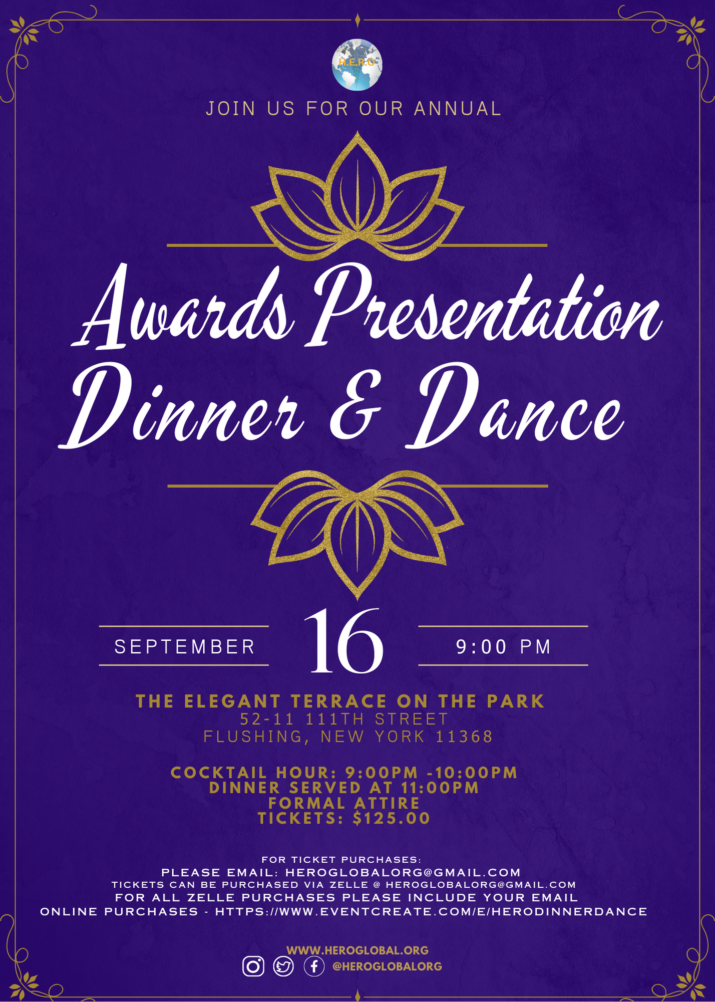 Annual Awards Presentation Dinner and Dance